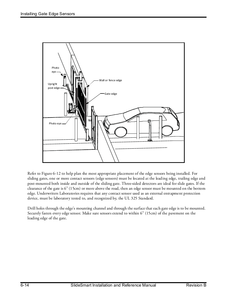 Nstalling, Ensors | Controlled Products Systems Group SLIDESMART DCS 10F User Manual | Page 112 / 142