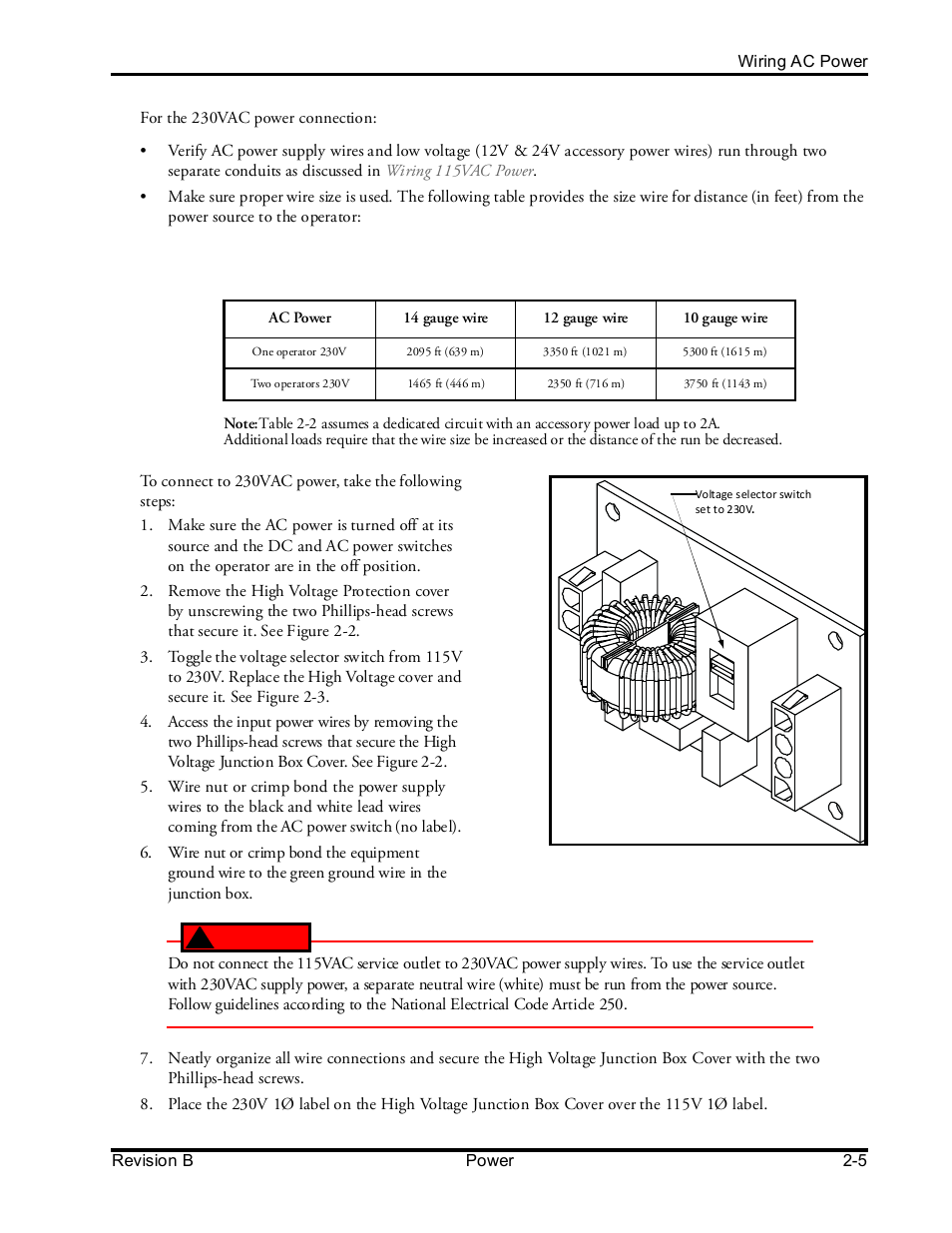 Danger | Controlled Products Systems Group SLIDESMART DCS 10F User Manual | Page 43 / 142