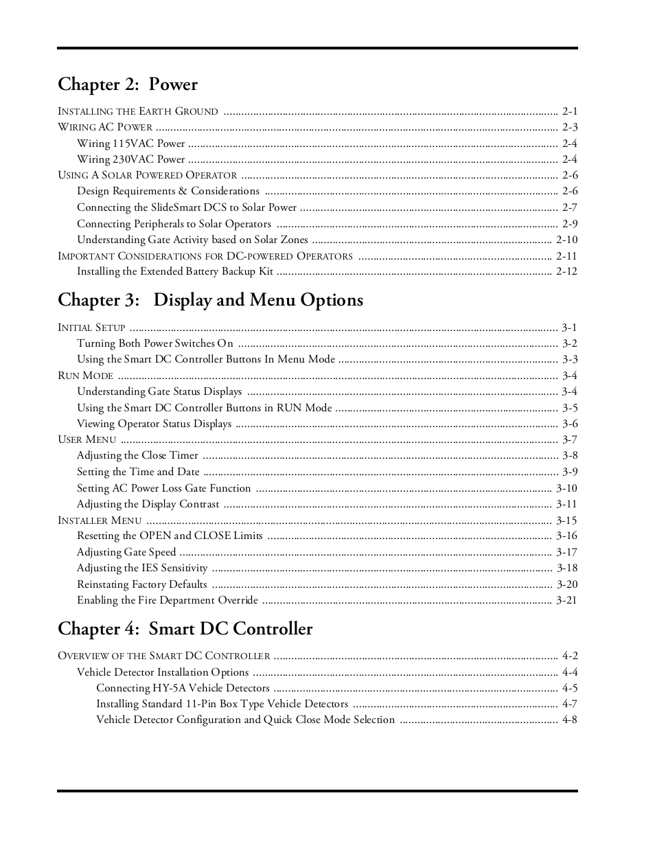 Controlled Products Systems Group SLIDESMART DCS 10F User Manual | Page 6 / 142