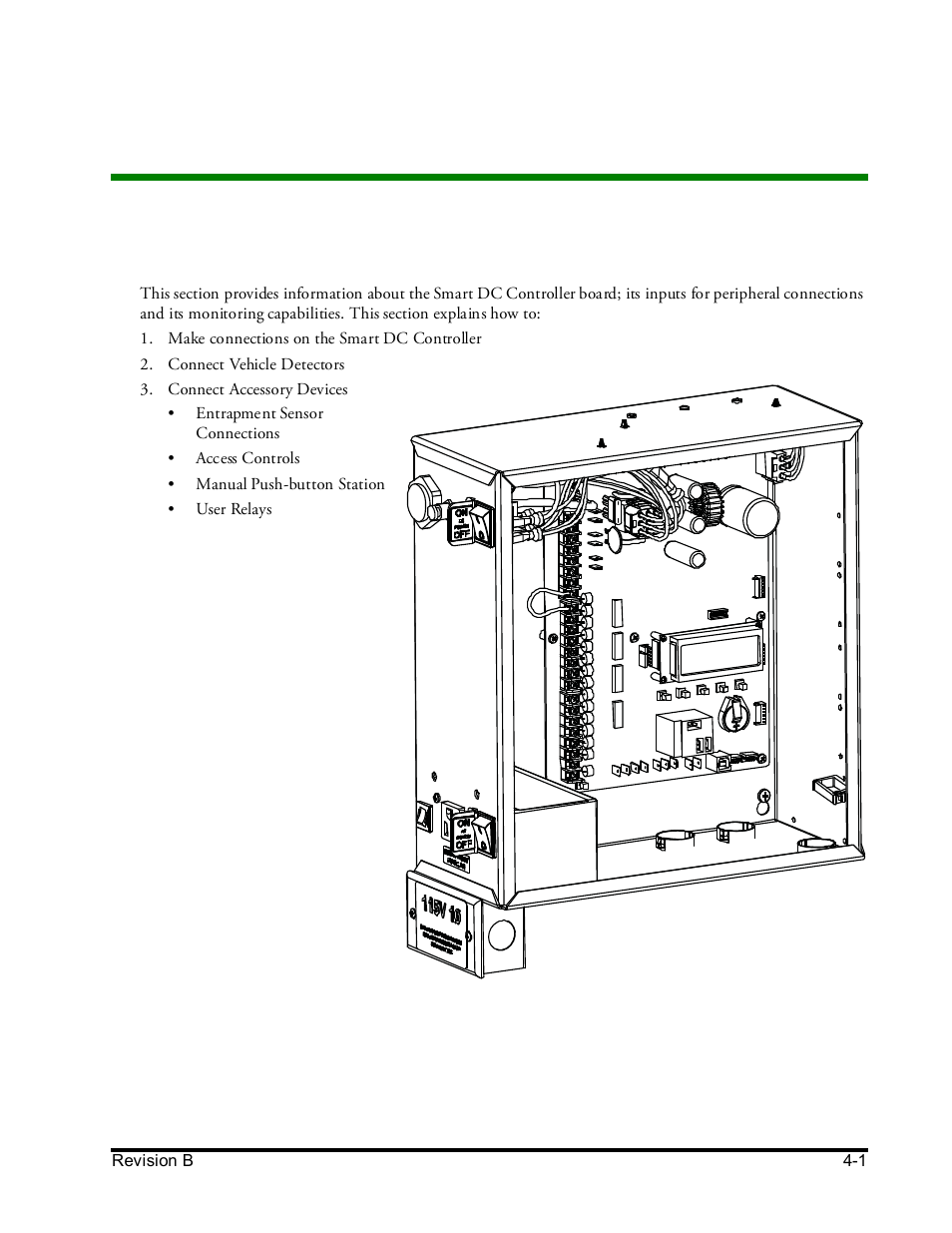 Smart dc controller, Chapter 4 | Controlled Products Systems Group SLIDESMART DCS 10F User Manual | Page 83 / 142