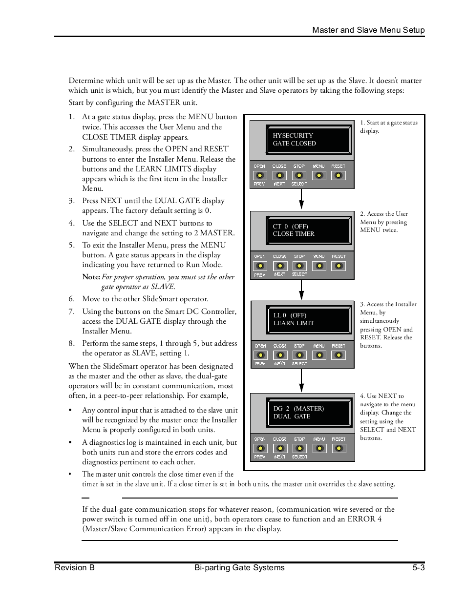 Controlled Products Systems Group SLIDESMART DCS 10F User Manual | Page 97 / 142