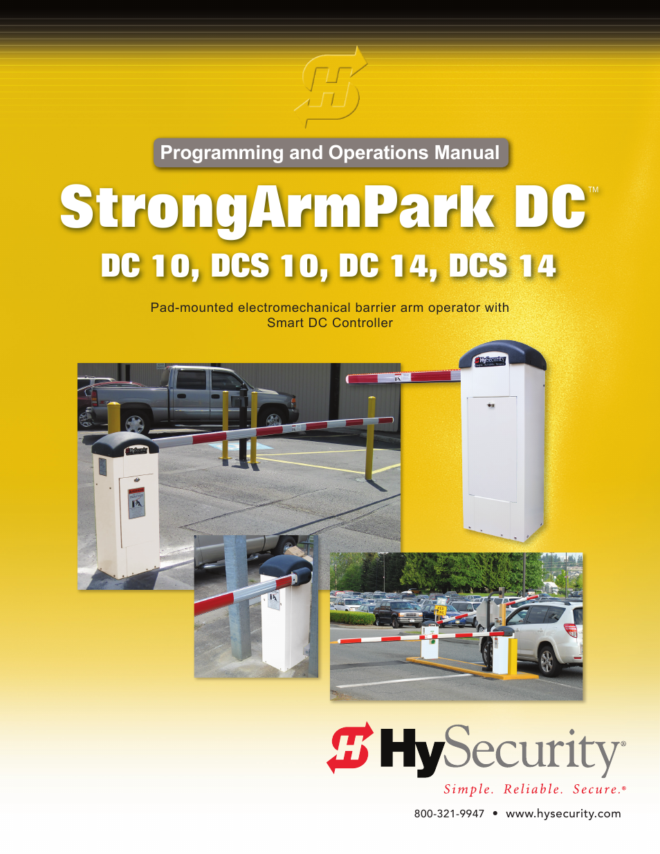 Controlled Products Systems Group STRONGARMPARK DC 10 User Manual | 78 pages