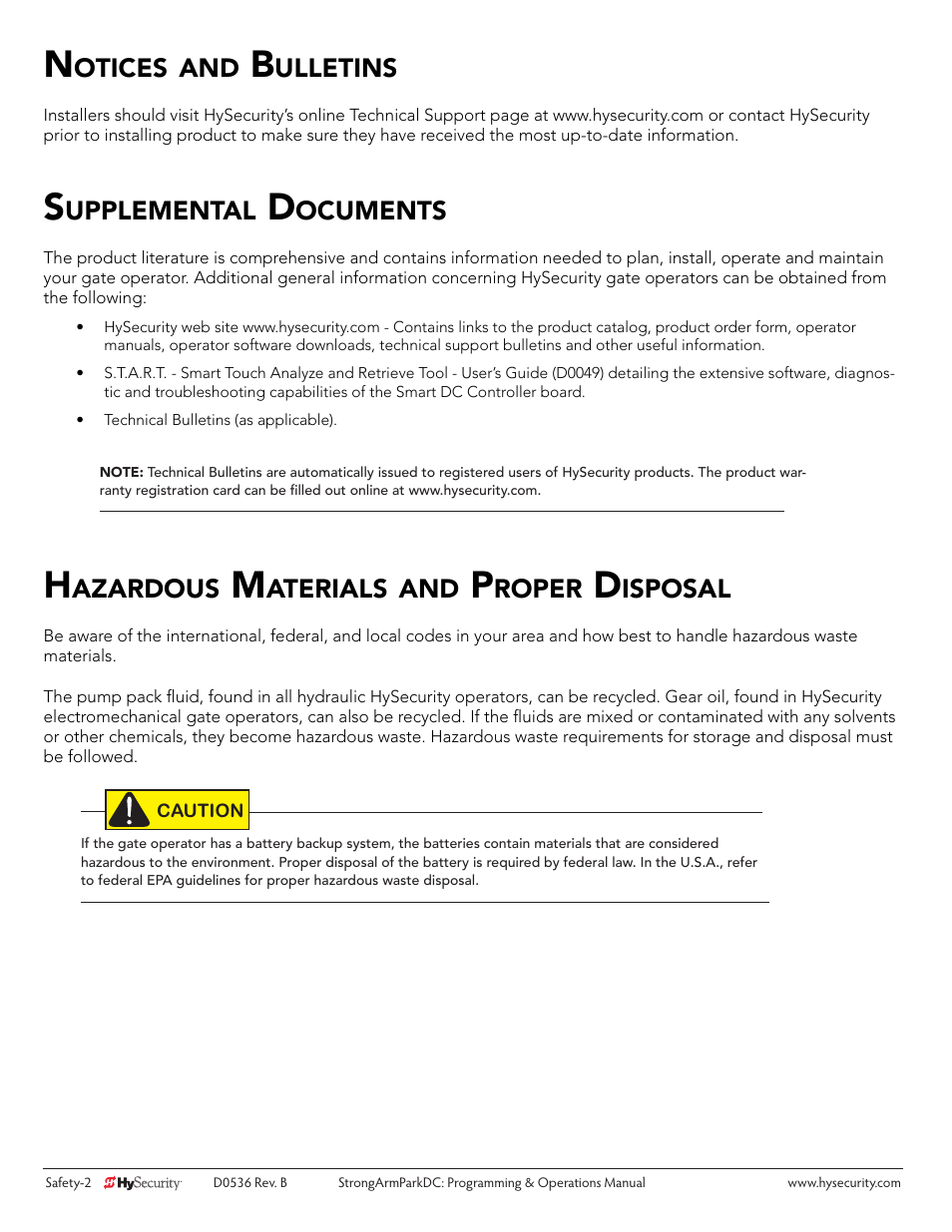 Controlled Products Systems Group STRONGARMPARK DC 10 User Manual | Page 12 / 78