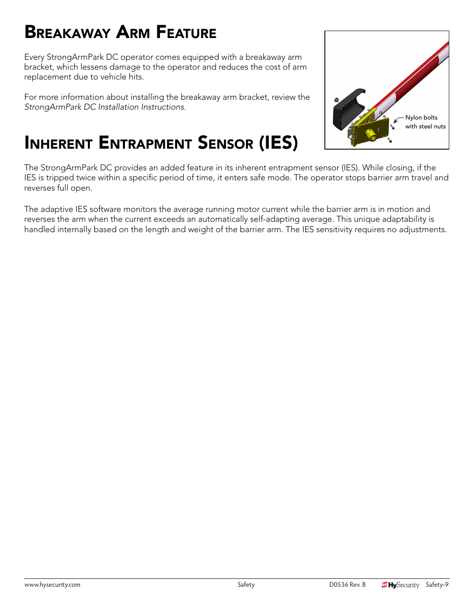 Ies) | Controlled Products Systems Group STRONGARMPARK DC 10 User Manual | Page 19 / 78