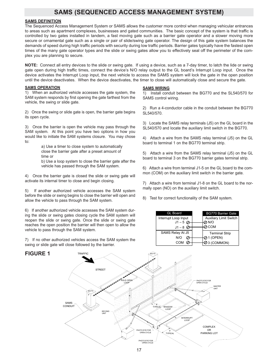 Sams (sequenced access management system), Figure 1 | Controlled Products Systems Group SW4705011G3 User Manual | Page 17 / 36