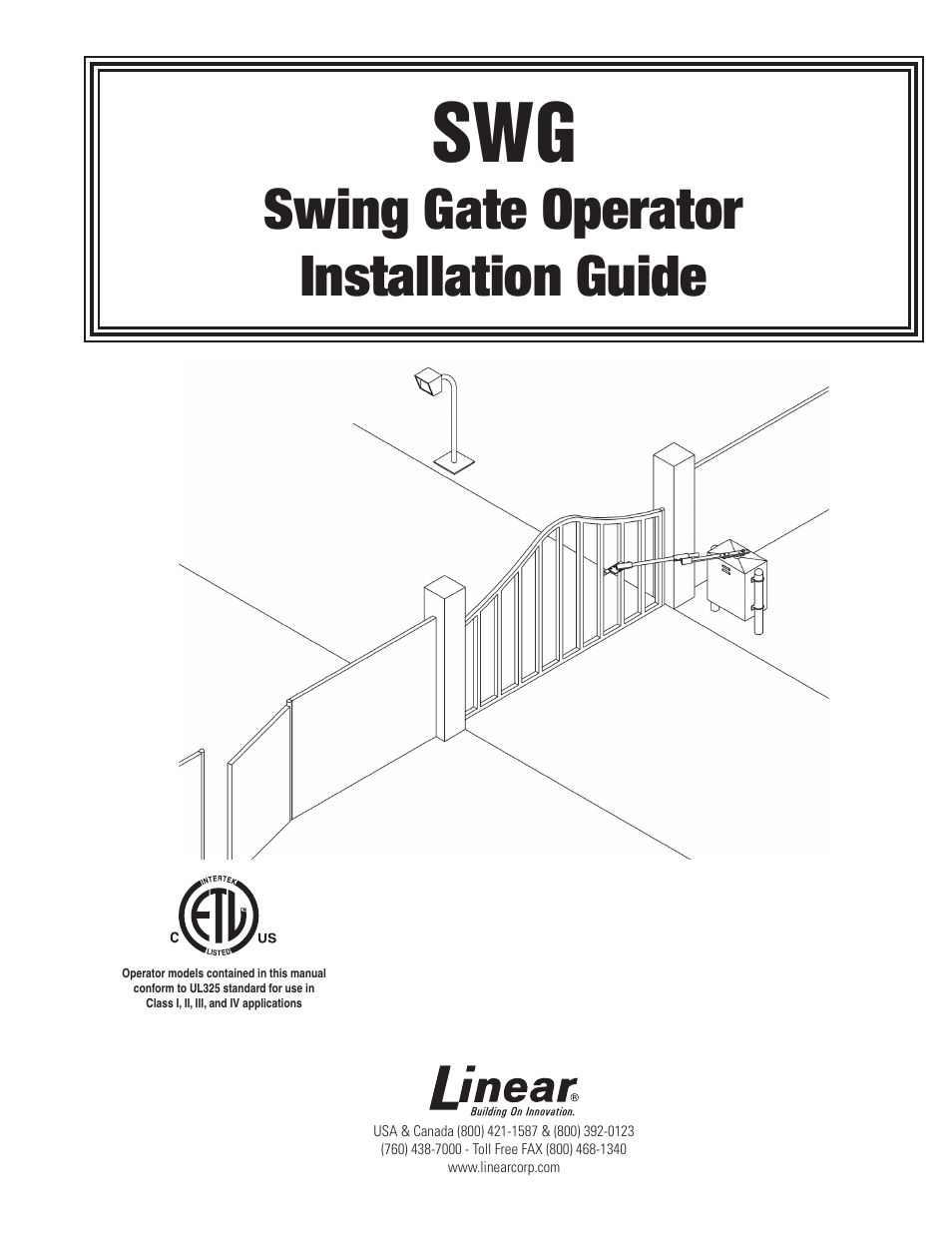 Controlled Products Systems Group SWG-111 User Manual | 34 pages