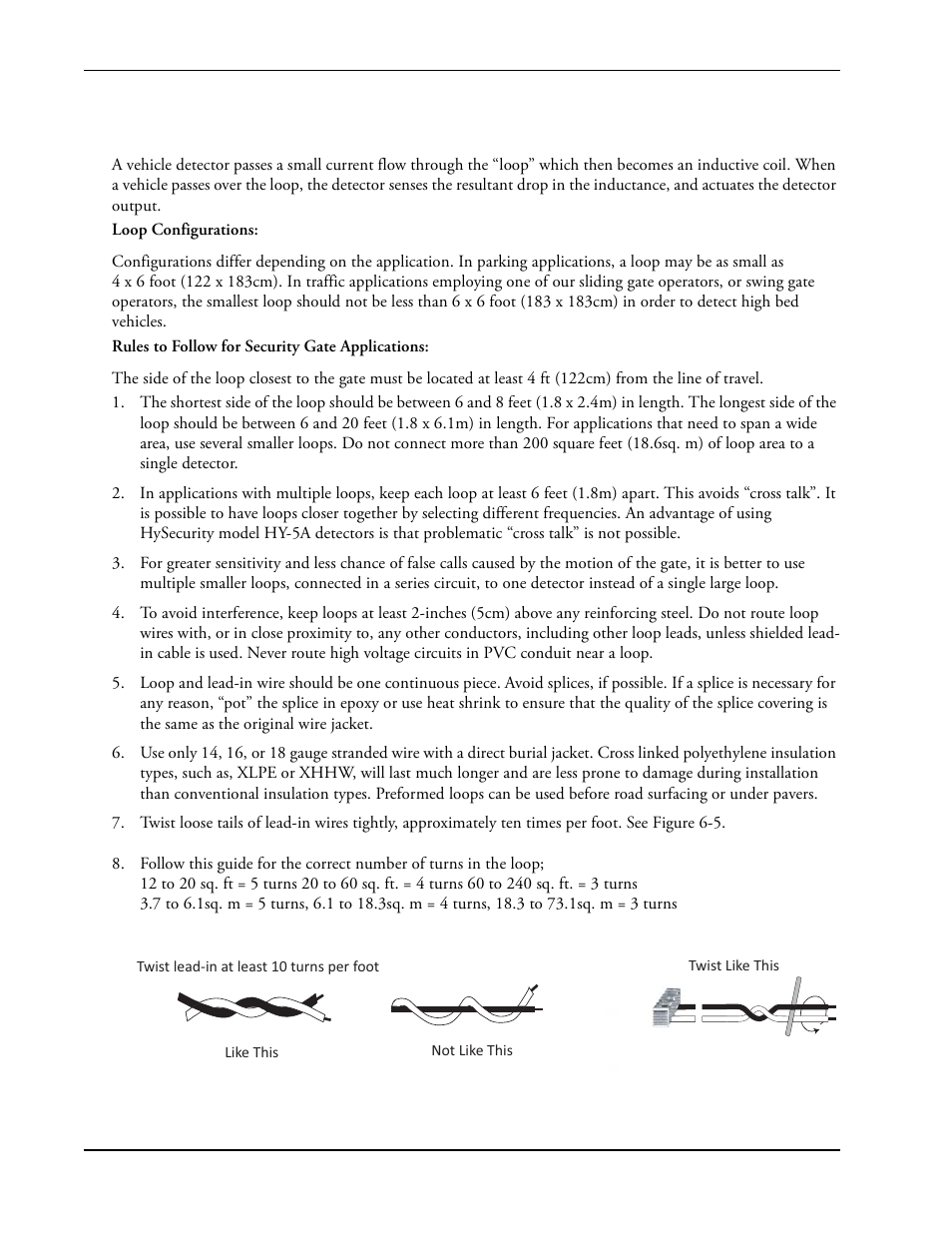 Nstalling, Ehicle, Etectors | Oops, Installing vehicle detectors and loops | Controlled Products Systems Group SWINGSMART DC 20 User Manual | Page 104 / 136