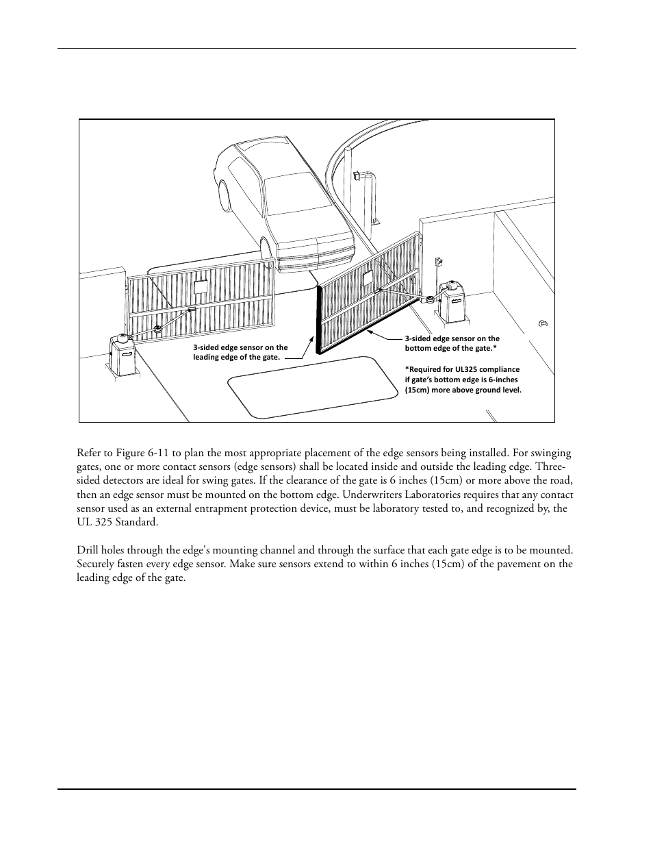 Nstalling, Ensors | Controlled Products Systems Group SWINGSMART DC 20 User Manual | Page 112 / 136