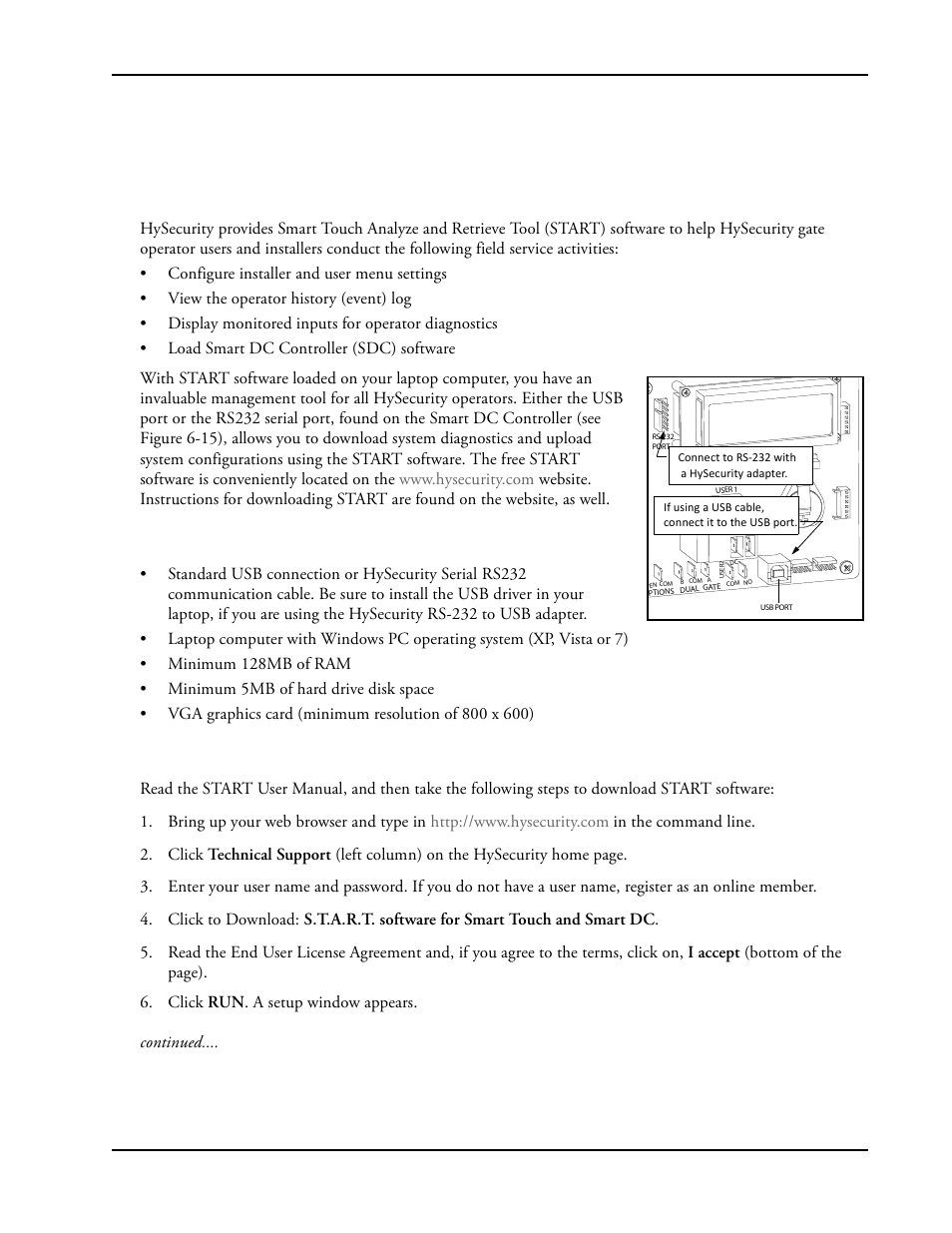 Eneral, Aintenance, What you need -27 installing start software -27 | Smart touch analyze and retrieve tool (s.t.a.r.t.), Start s | Controlled Products Systems Group SWINGSMART DC 20 User Manual | Page 125 / 136