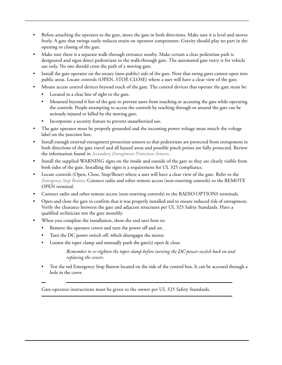 Controlled Products Systems Group SWINGSMART DC 20 User Manual | Page 14 / 136