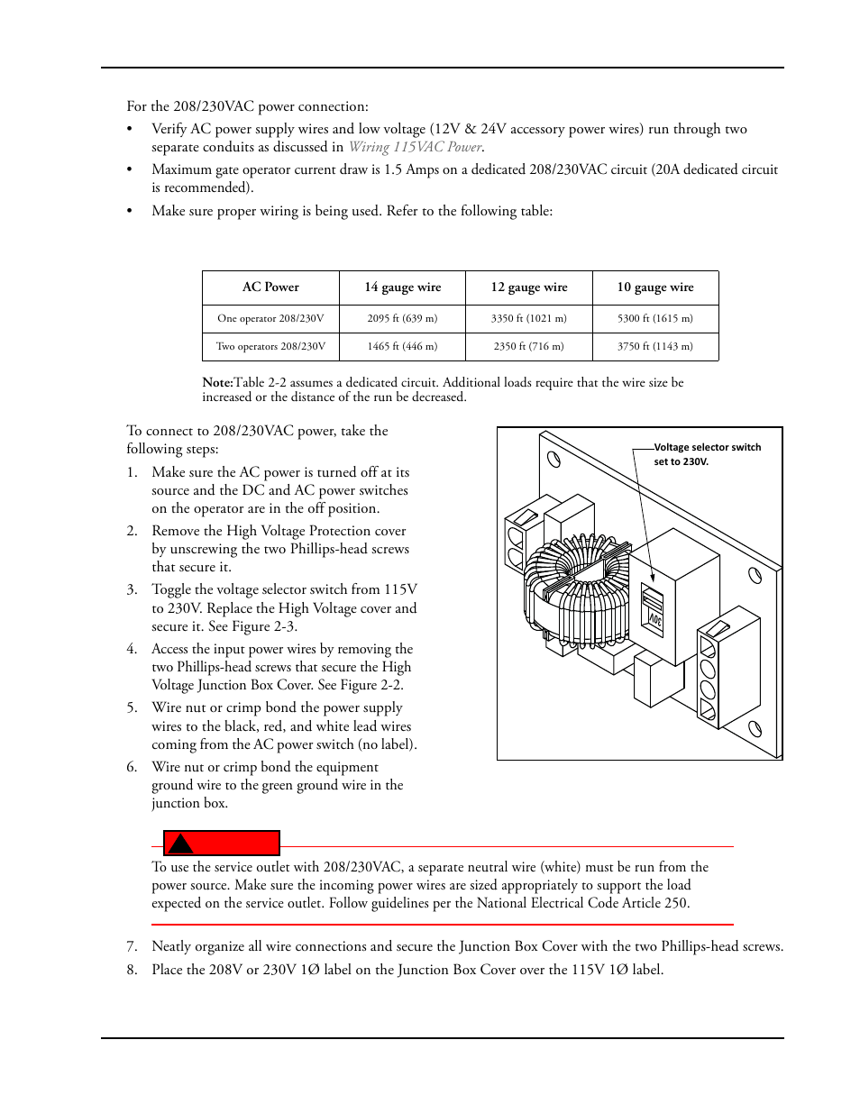Controlled Products Systems Group SWINGSMART DC 20 User Manual | Page 43 / 136