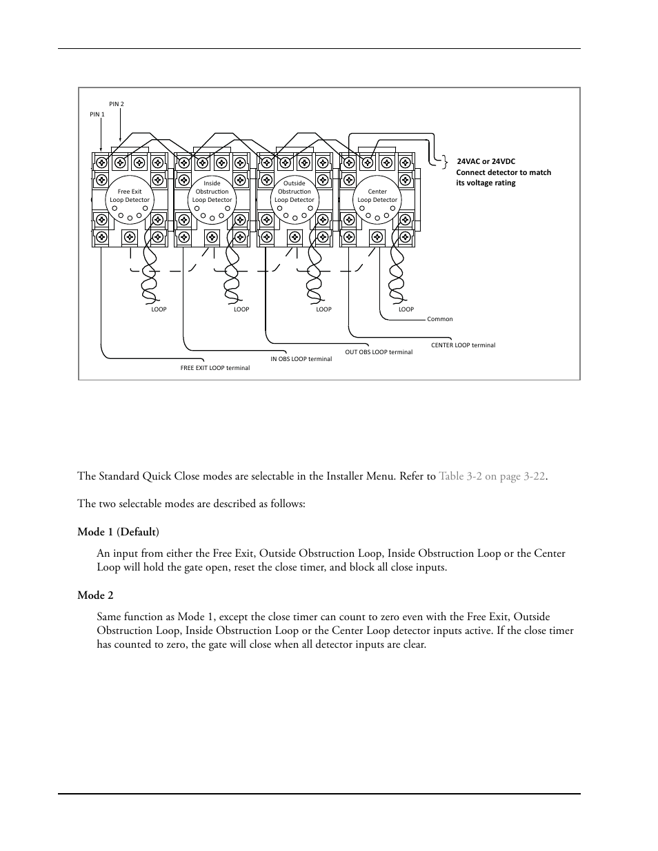 Ehicle, Etector, Onfiguration | Uick, Lose, Election | Controlled Products Systems Group SWINGSMART DC 20 User Manual | Page 90 / 136