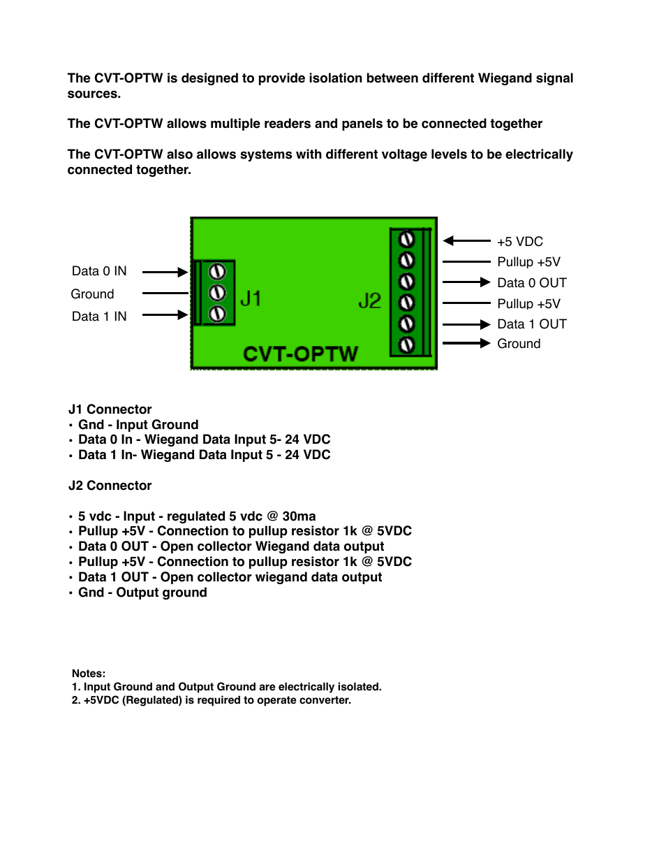 Controlled Products Systems Group CVT-OPTW User Manual | Page 3 / 5