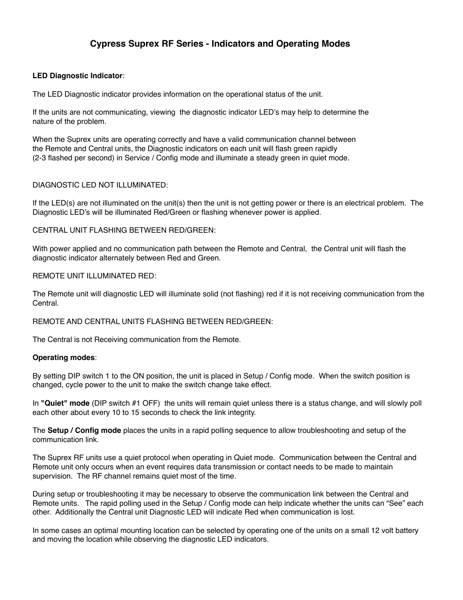 Controlled Products Systems Group SPX-5501 User Manual | Page 11 / 20