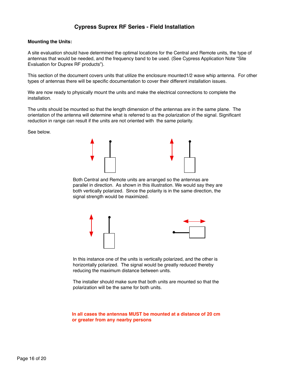 Controlled Products Systems Group SPX-5551 User Manual | Page 16 / 20