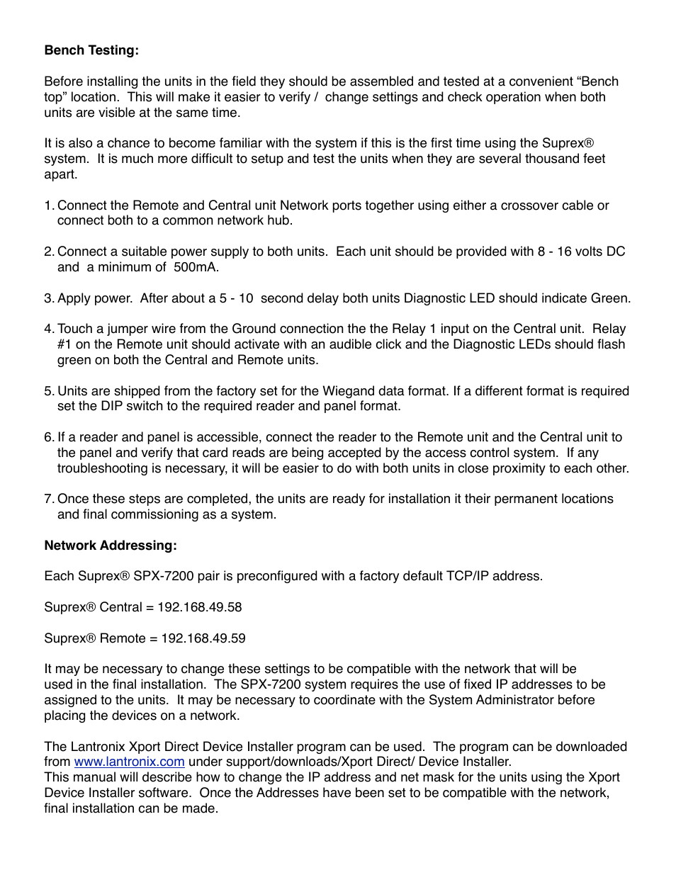 Controlled Products Systems Group SPX-7200 User Manual | Page 7 / 22