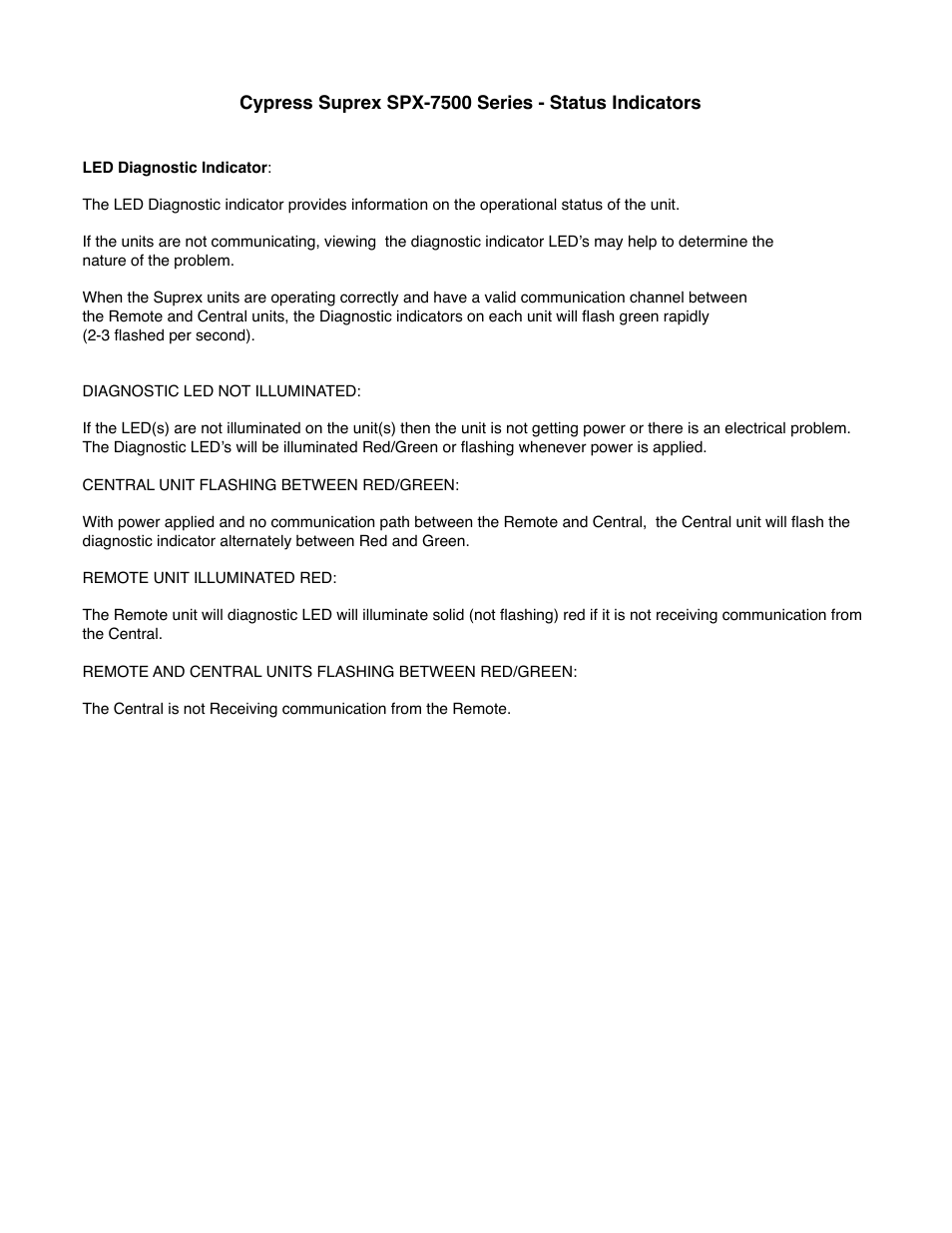 Controlled Products Systems Group SPX-7500 User Manual | Page 8 / 17