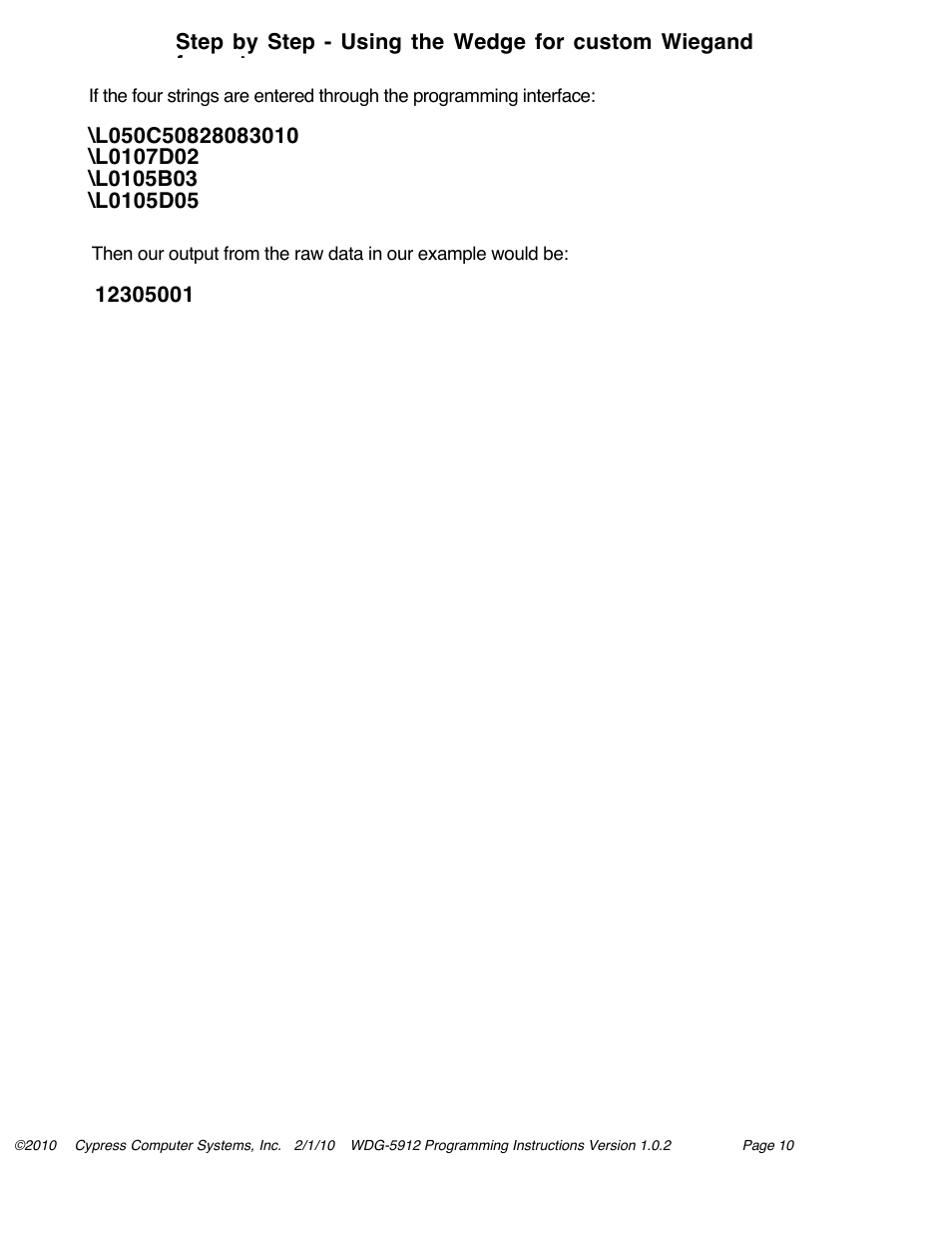 Controlled Products Systems Group WDG-5912 User Manual | Page 16 / 37