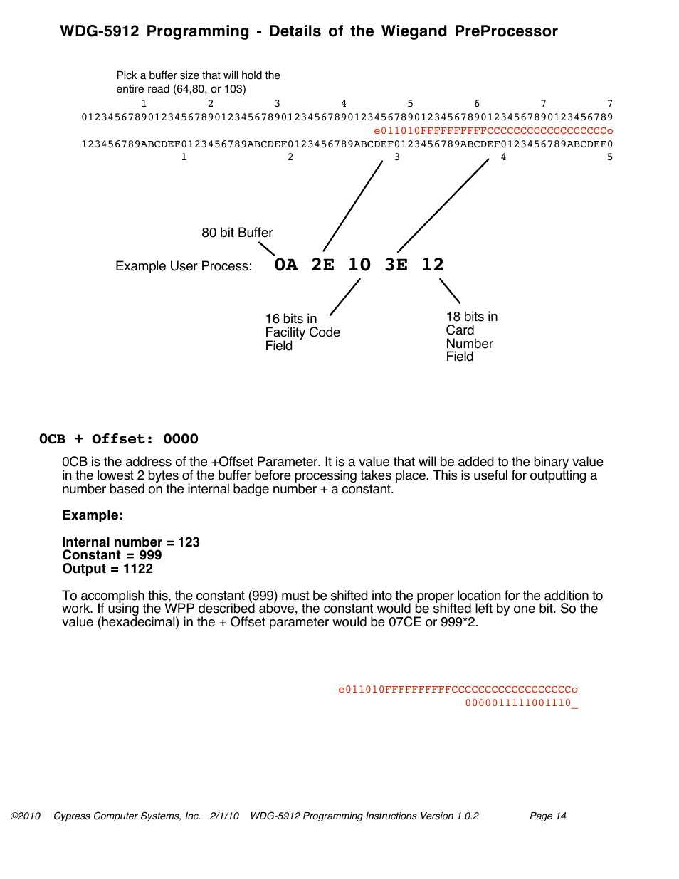 Controlled Products Systems Group WDG-5912 User Manual | Page 20 / 37