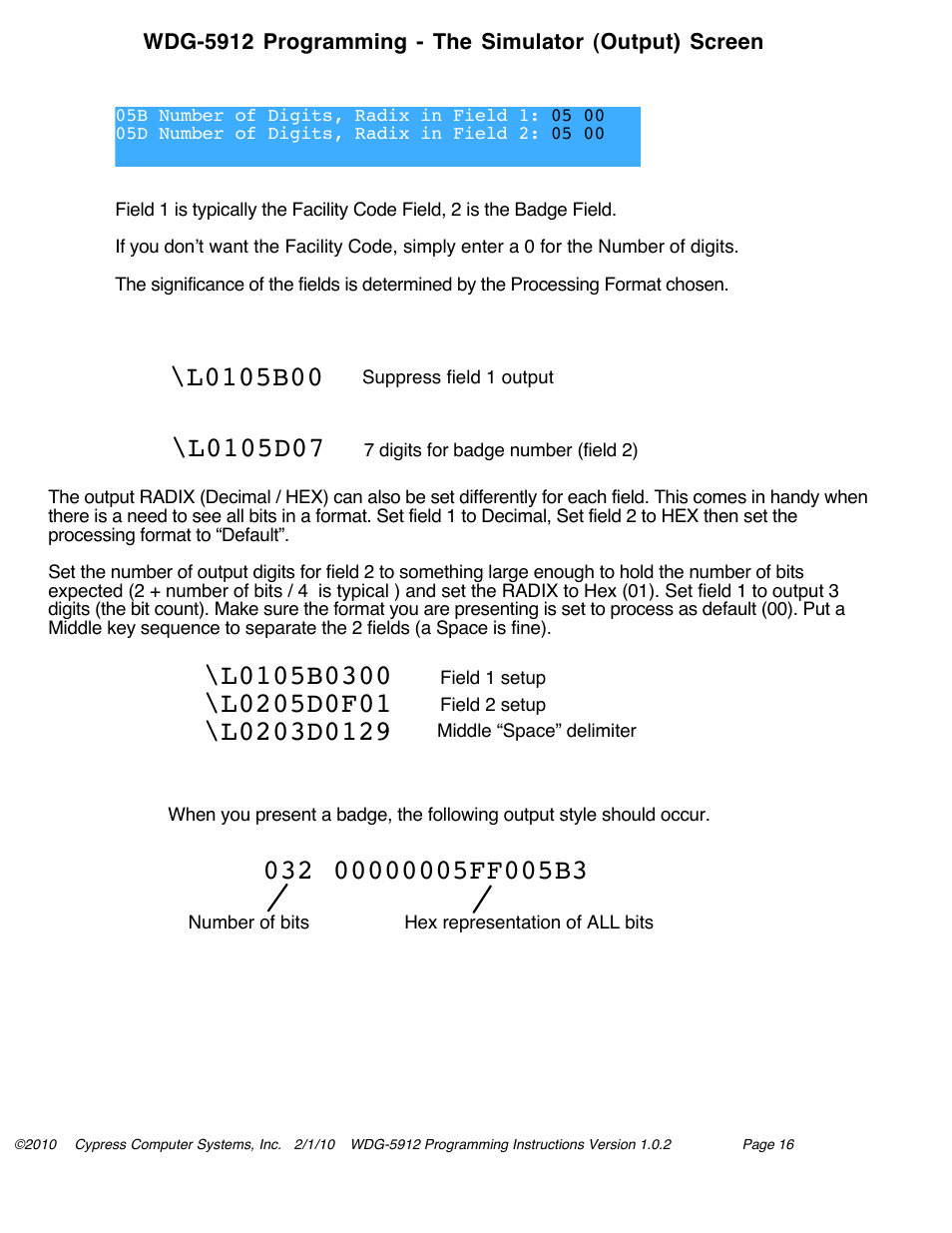 Controlled Products Systems Group WDG-5912 User Manual | Page 22 / 37