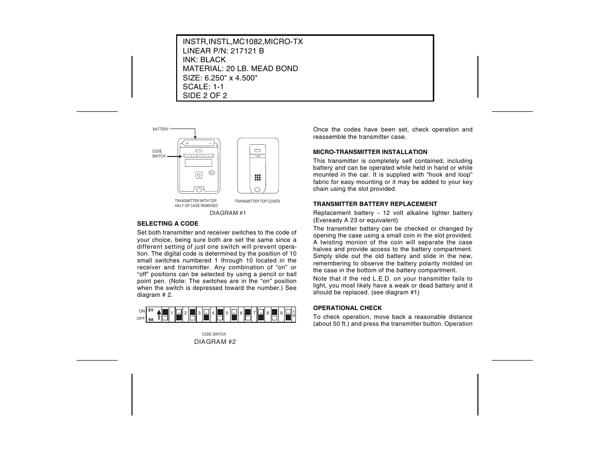 Controlled Products Systems Group 108210 User Manual | Page 2 / 2