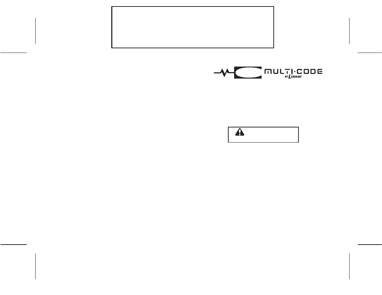 Controlled Products Systems Group 109020 User Manual | 2 pages