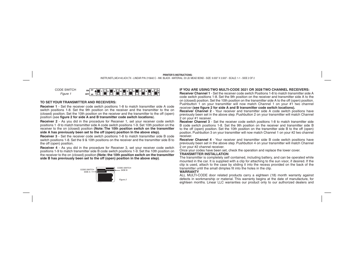 Controlled Products Systems Group 414001 User Manual | Page 2 / 2