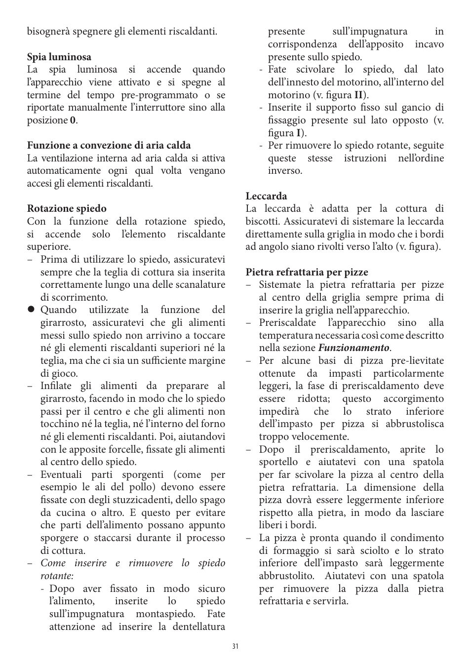 SEVERIN TO 2036 User Manual | Page 31 / 66