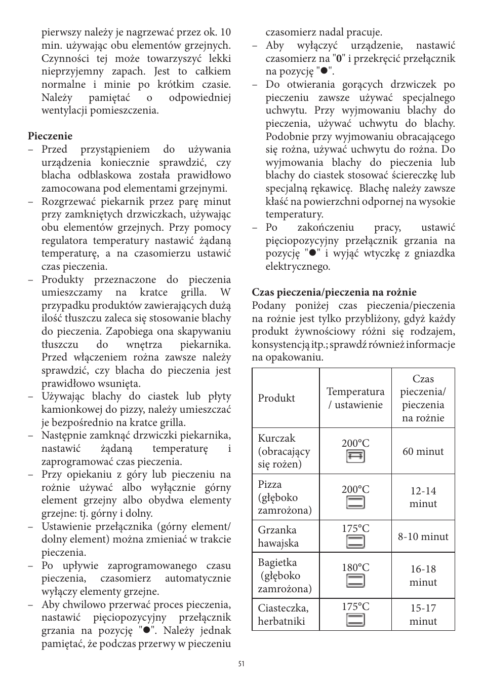 SEVERIN TO 2036 User Manual | Page 51 / 66