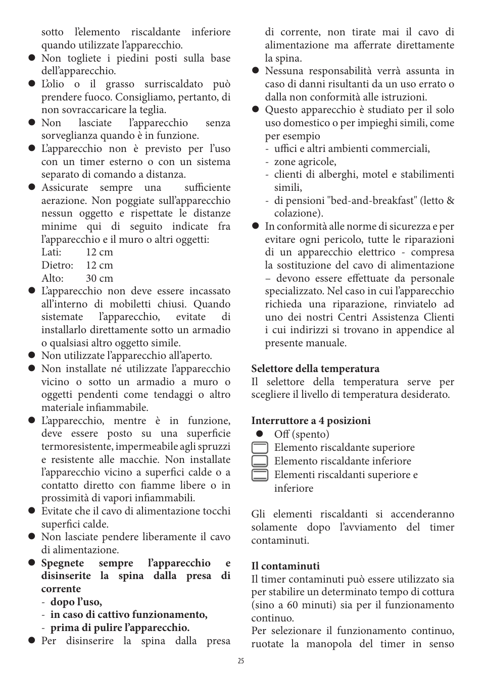 SEVERIN TO 2021 User Manual | Page 25 / 54