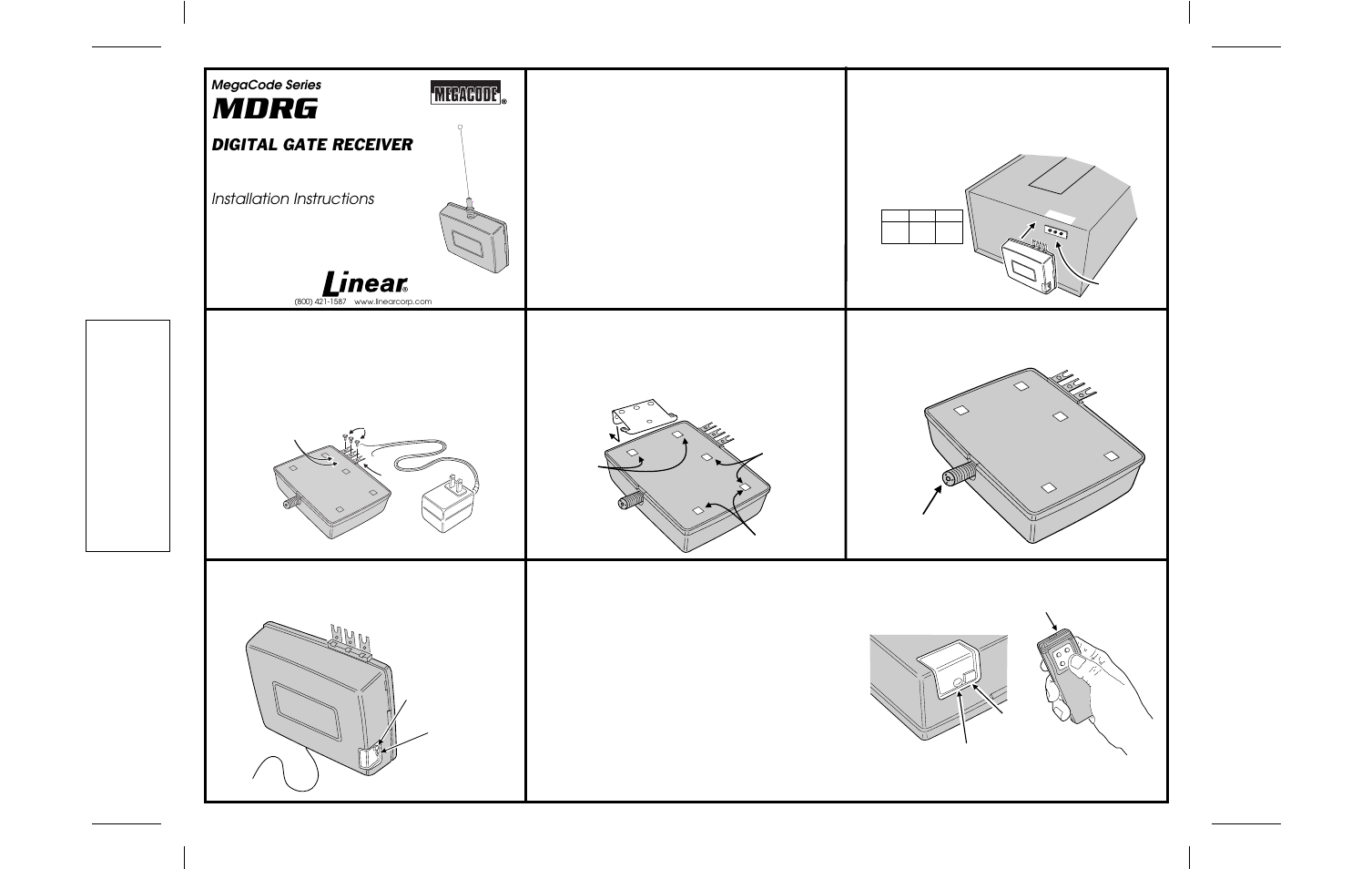 Controlled Products Systems Group MDRG User Manual | 2 pages