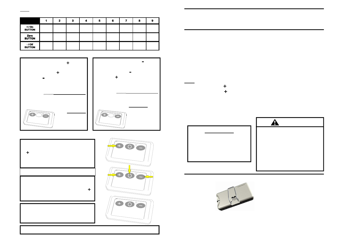 Instructions for use with mvp receivers | Controlled Products Systems Group QC-CLASSIC User Manual | Page 2 / 2