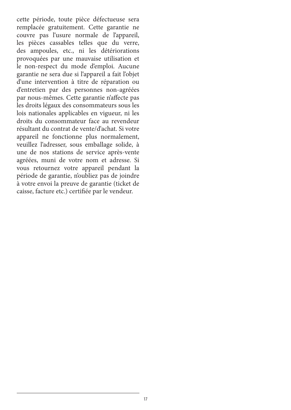 SEVERIN TO 2040 User Manual | Page 17 / 62