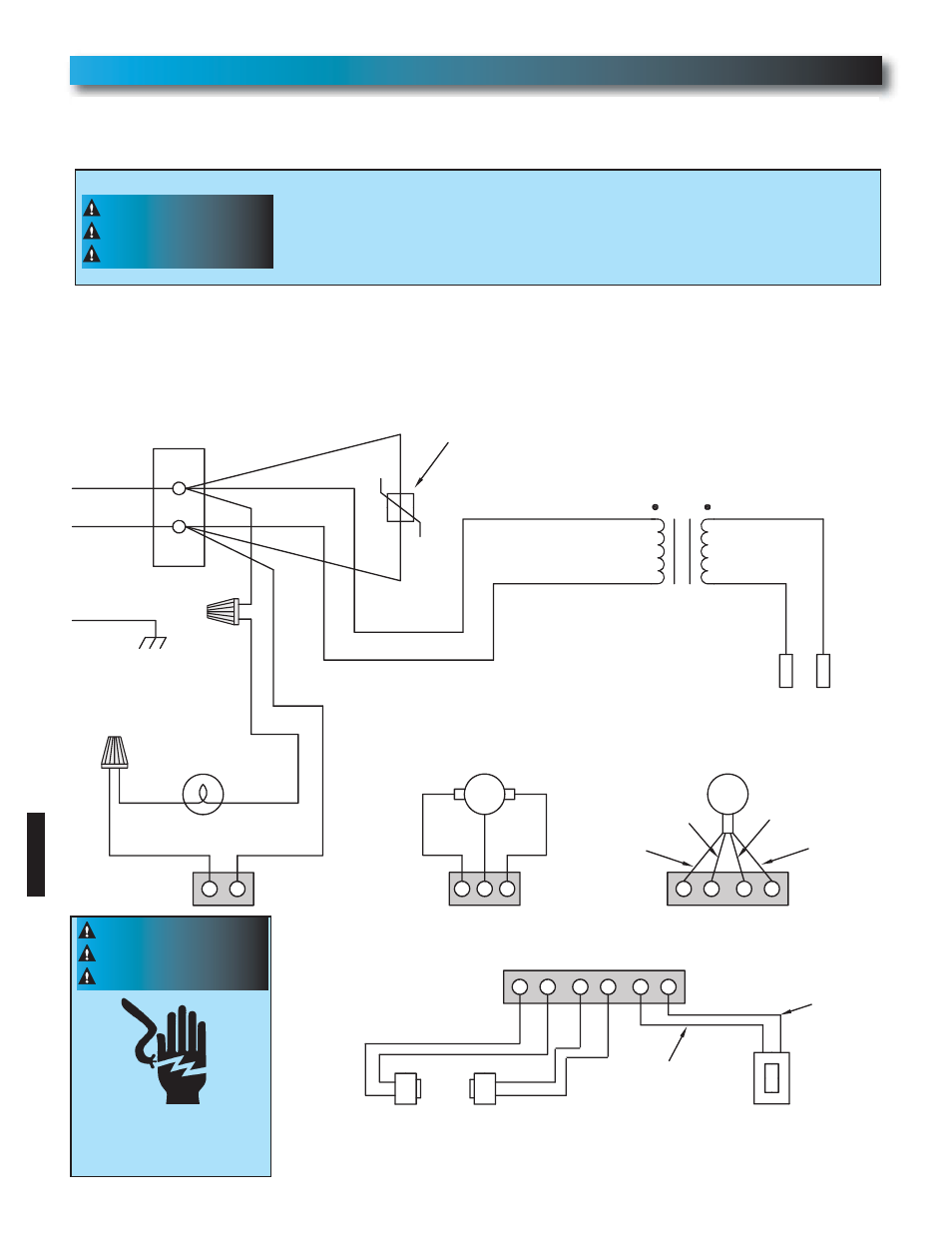 Power cord, Circuit wiring diagram, Cordon de secteur cable eléctrico | Controlled Products Systems Group 1024 User Manual | Page 26 / 30