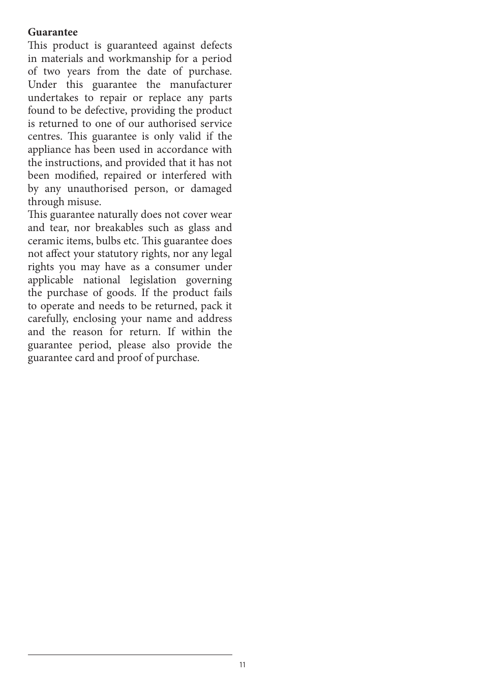 SEVERIN TO 2041 User Manual | Page 11 / 54