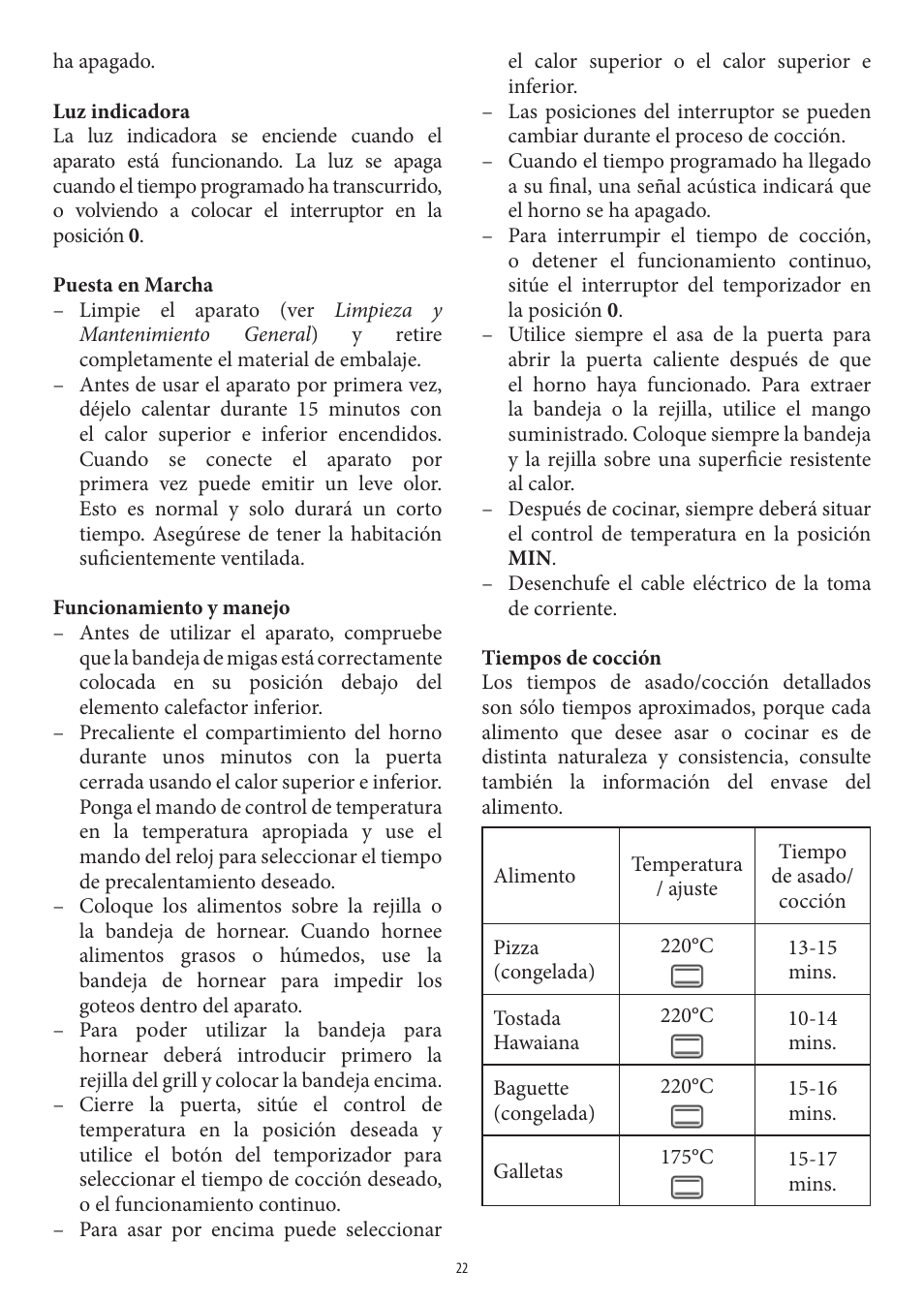 SEVERIN TO 2041 User Manual | Page 22 / 54