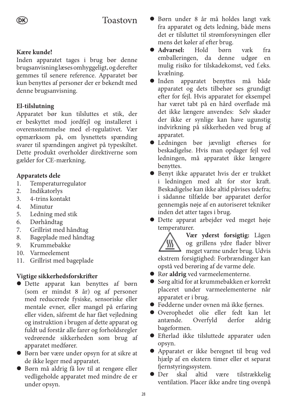 Toastovn | SEVERIN TO 2041 User Manual | Page 28 / 54