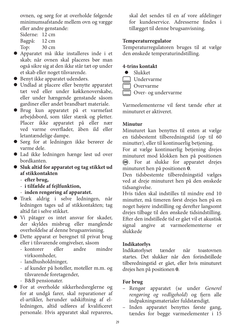 SEVERIN TO 2041 User Manual | Page 29 / 54
