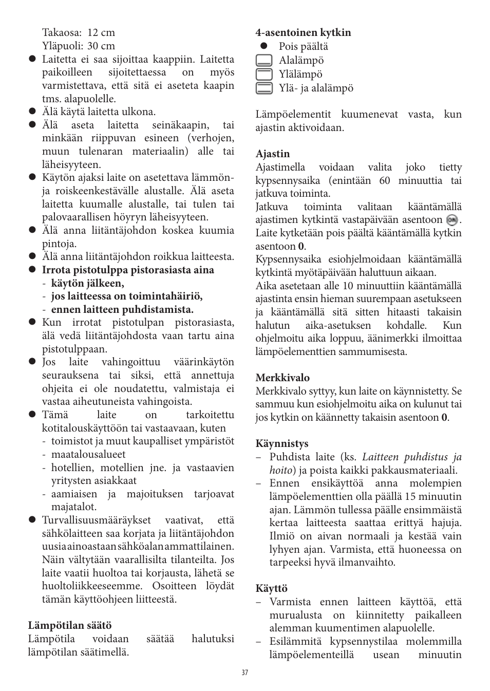 SEVERIN TO 2041 User Manual | Page 37 / 54
