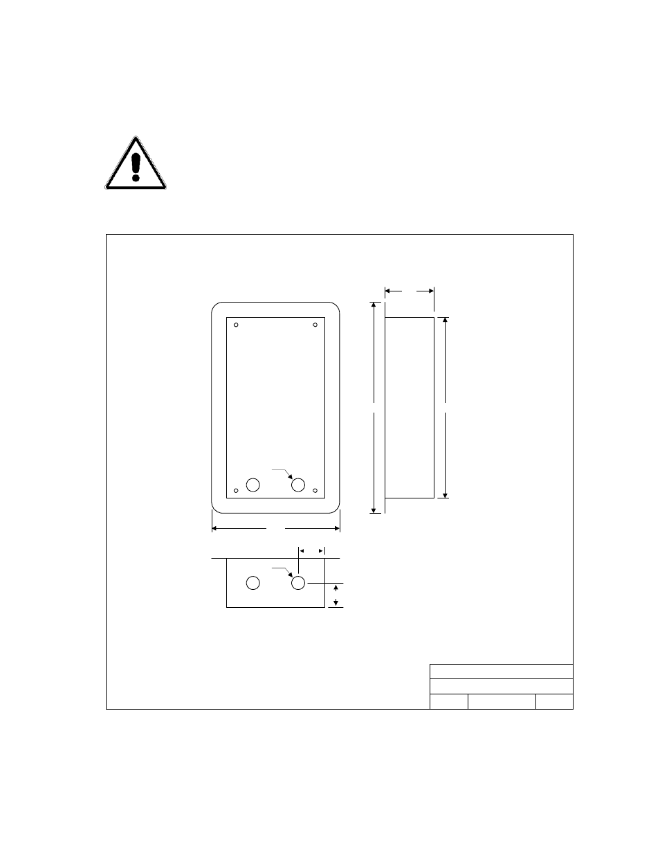 3 flush mount only | Controlled Products Systems Group 1802-082 User Manual | Page 13 / 53