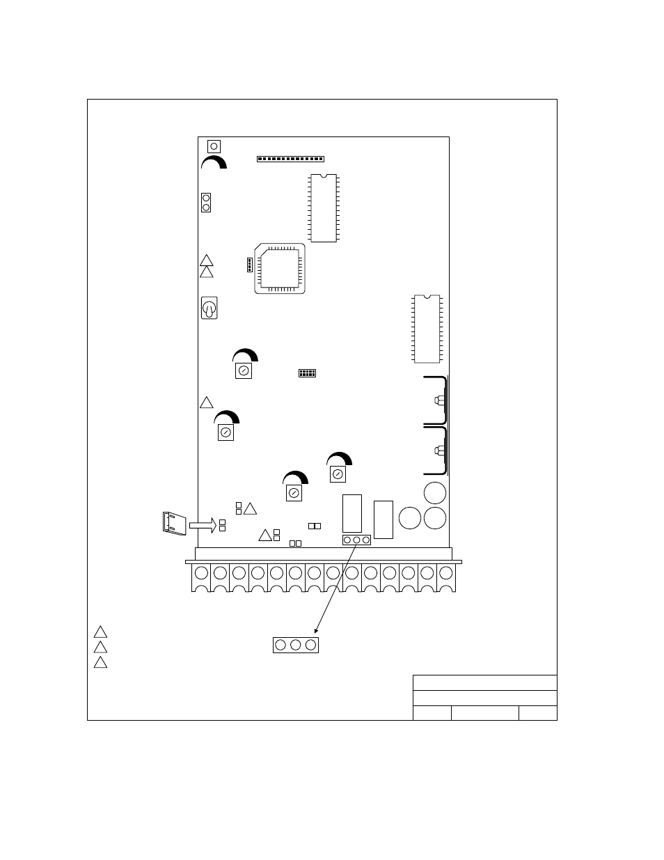 1 circuit board adjustments | Controlled Products Systems Group 1802-082 User Manual | Page 18 / 53