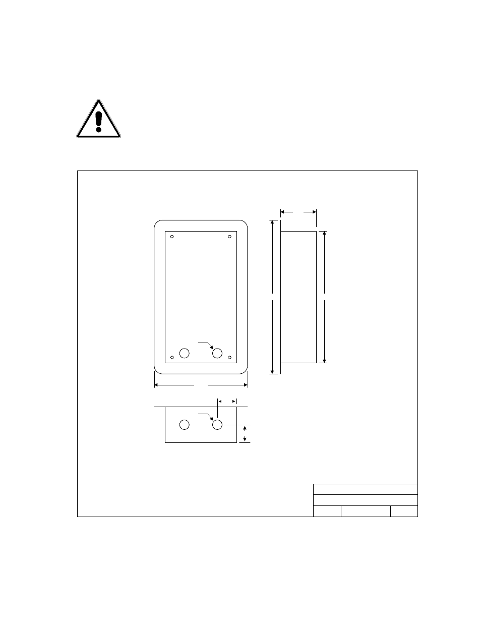 3 flush mount only | DoorKing 1802 Entry System User Manual | Page 13 / 53