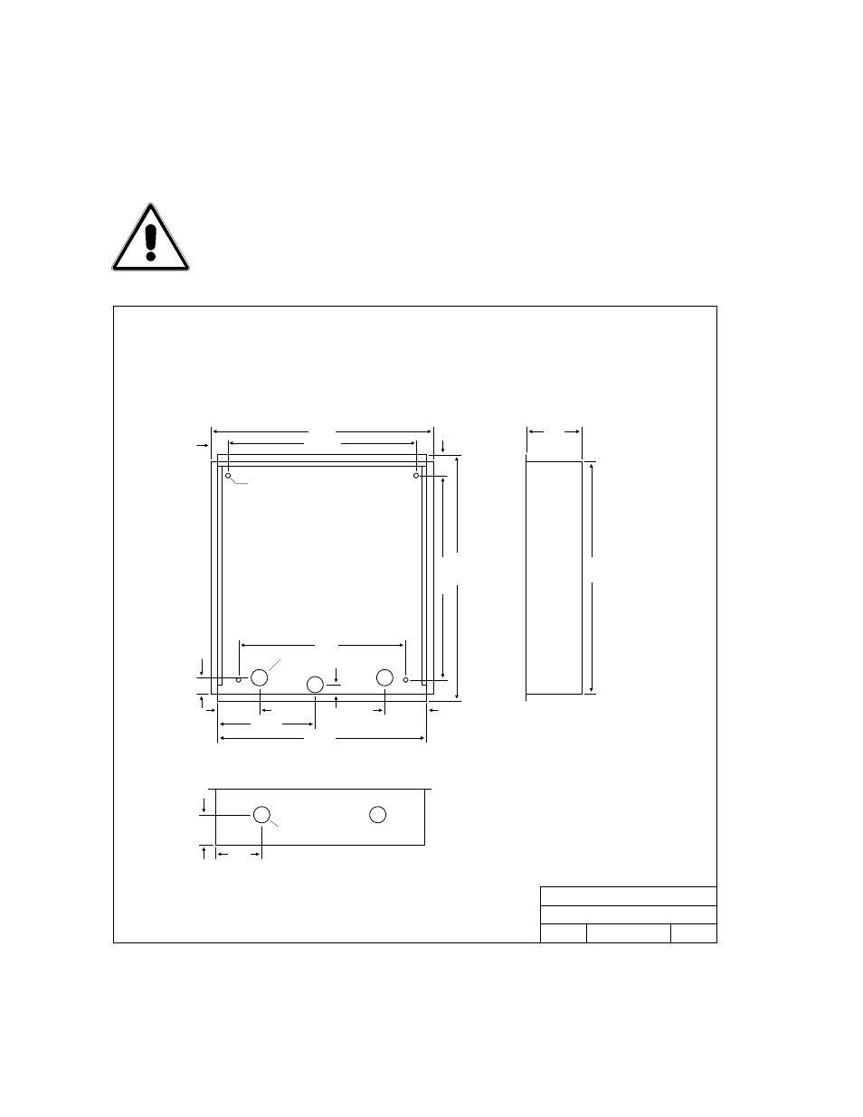 4 flush mount 1803 and 1810 units | DoorKing 1803 Entry System User Manual | Page 14 / 53