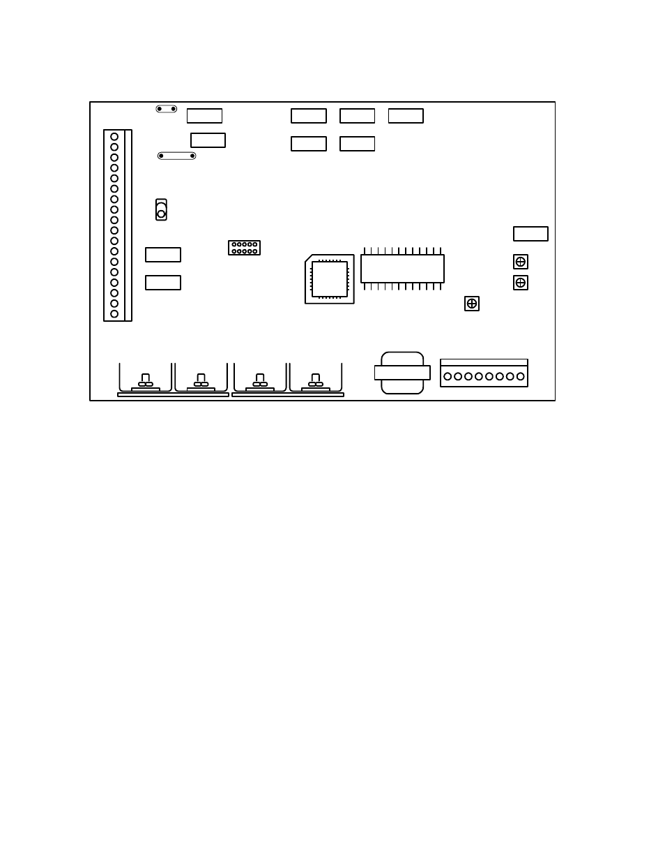 Circuit board adjustment locations | Controlled Products Systems Group 1812-081 User Manual | Page 34 / 47