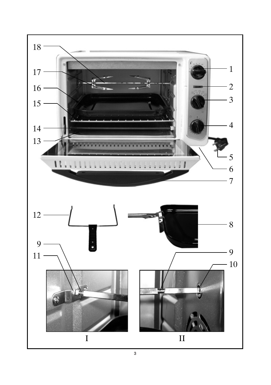 SEVERIN TO 2035 User Manual | Page 3 / 58