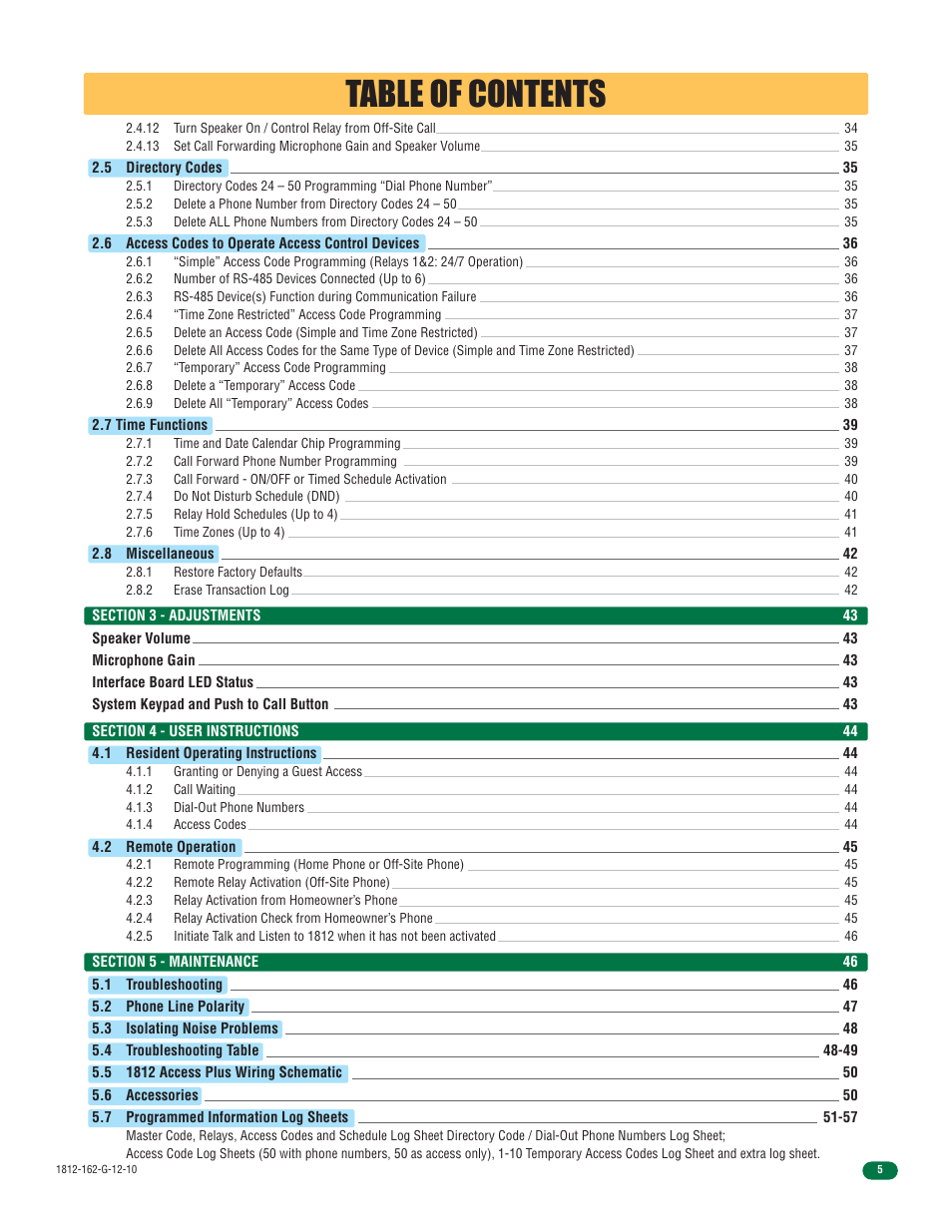 Controlled Products Systems Group 1812-090 User Manual | Page 7 / 60