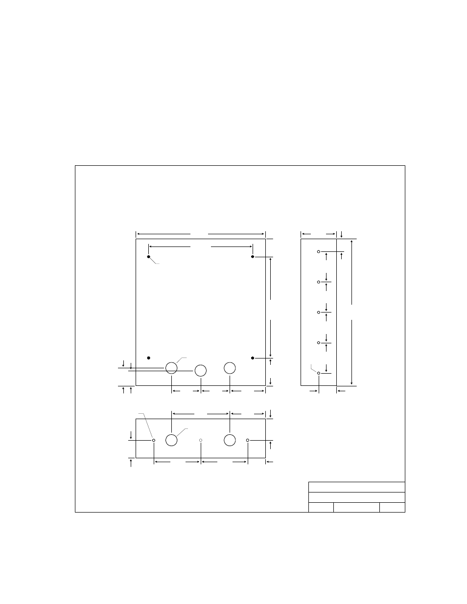 5 flush mount rough-in box | Controlled Products Systems Group 1834-080 User Manual | Page 15 / 71