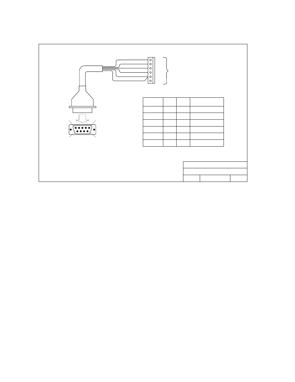 7 rs-232 cable connection | DoorKing 1838 Multi-Door Access Controller User Manual | Page 22 / 51