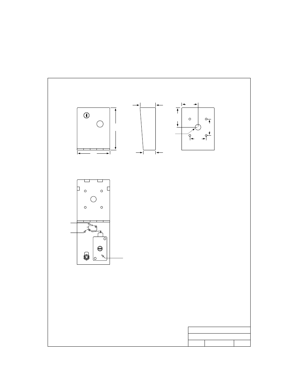 8 postal lock box installation & wiring – optional, Usection 3 – programming | DoorKing 1838 Multi-Door Access Controller User Manual | Page 23 / 51