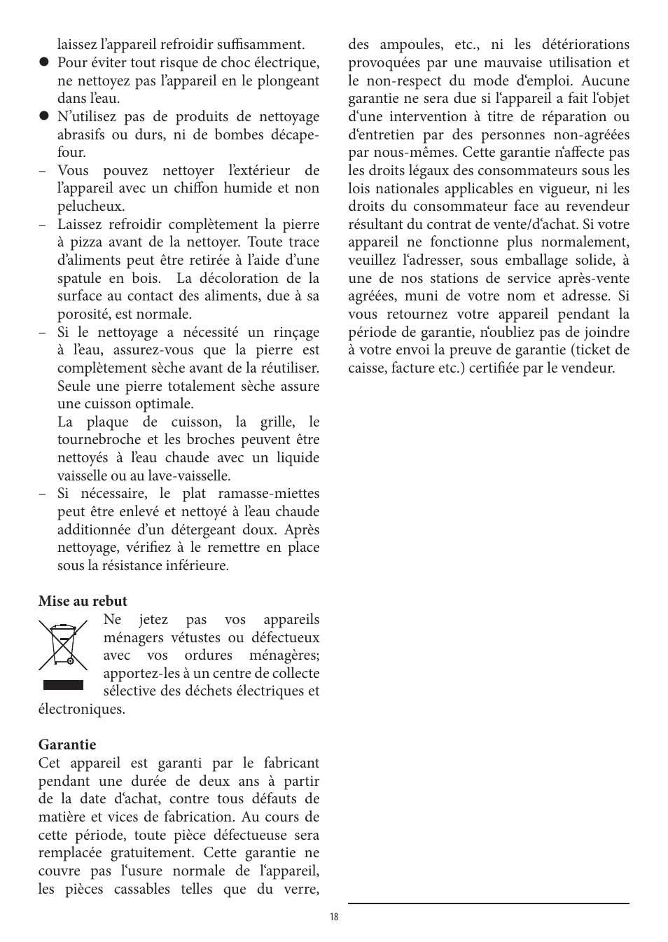 SEVERIN TO 2037 User Manual | Page 18 / 70